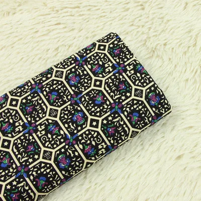 10 half meter cotton plain pulp fabric gilt flower pure cotton handmade DIY patchwork bag cloth B47 - Цвет: 10