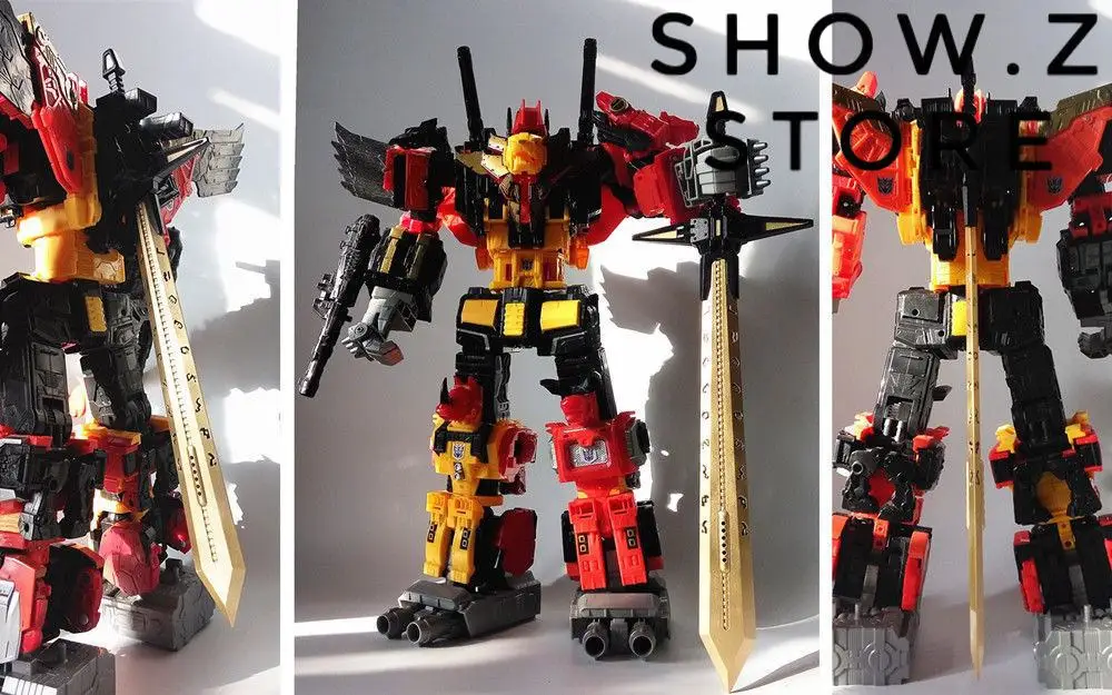 [Show. Z] Shockwave Lab SL 38 SL38 меч для мощи Primes Predaking POTP Upgrade Kit трансформация фигурка|Наборы