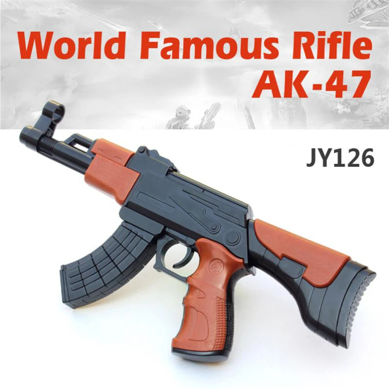 AK47 строительный блок игрушечный пистолет для детей Сборная модель строительные