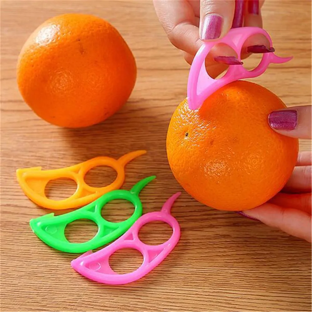 1 шт. пластмассовый нож для зачистки фруктов|Овощечистки и ножи цедры| |