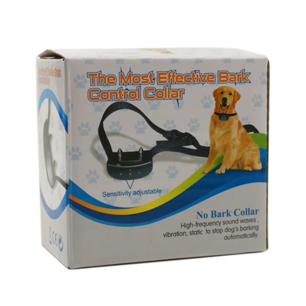 Автоматический ошейник с защитой от лая и электрическим током 7 уровней