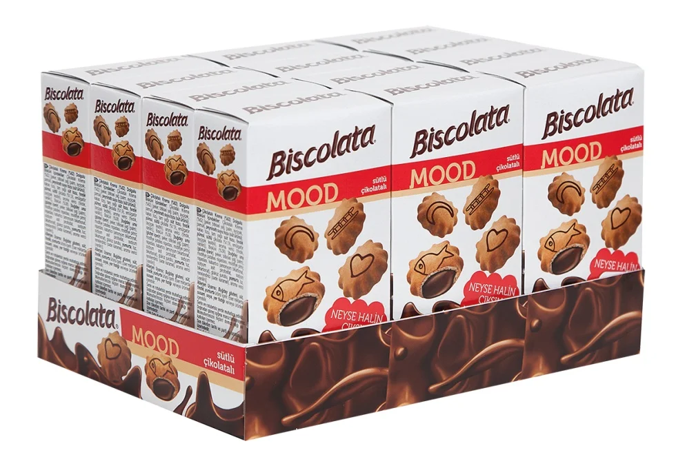 Шёлен бисколата настроение 40 гр(12 шт) вкус Халяль от