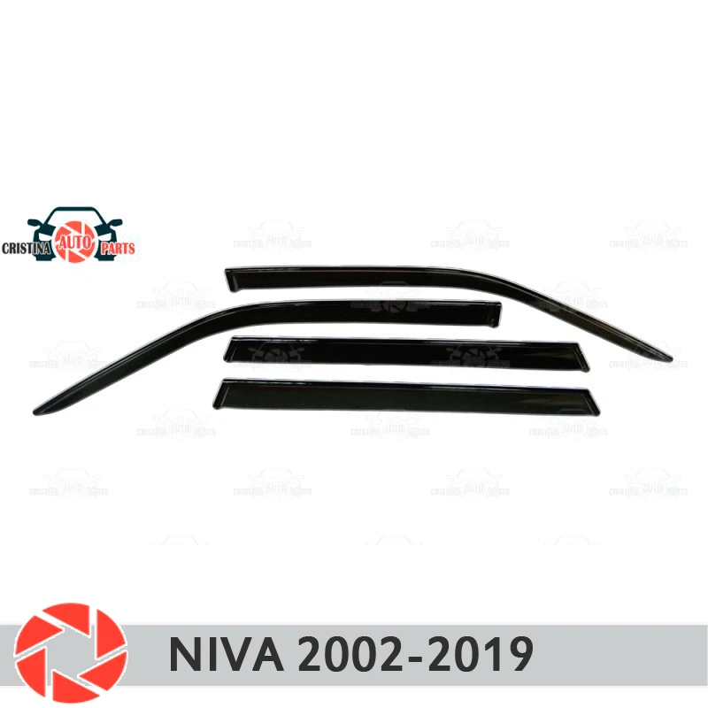 Дефлектор окна для Chevrolet Niva 2002 2019 дефлектор от дождя защита грязи Стайлинг