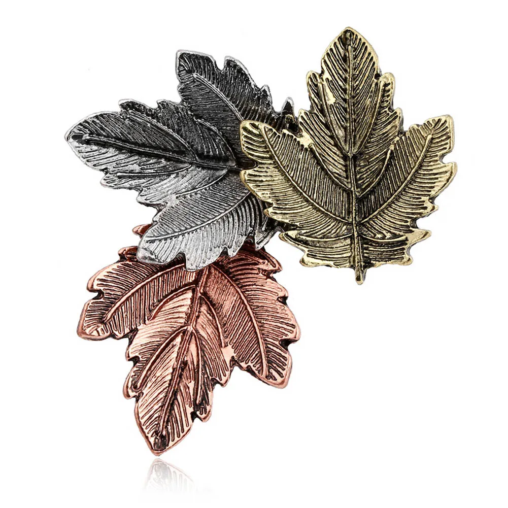 Женская Винтажная брошь в виде кленового листа 1 шт.|maple leaf brooch|leaf broochbroches mujer |