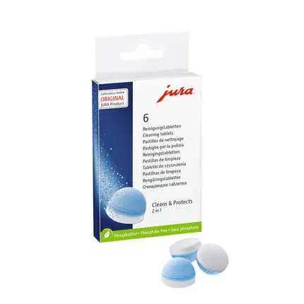 

Coffee purifying tablets Tablets for a coffee machine Automatic coffee machine cleaning coffee machine 6 pcs/ pack
