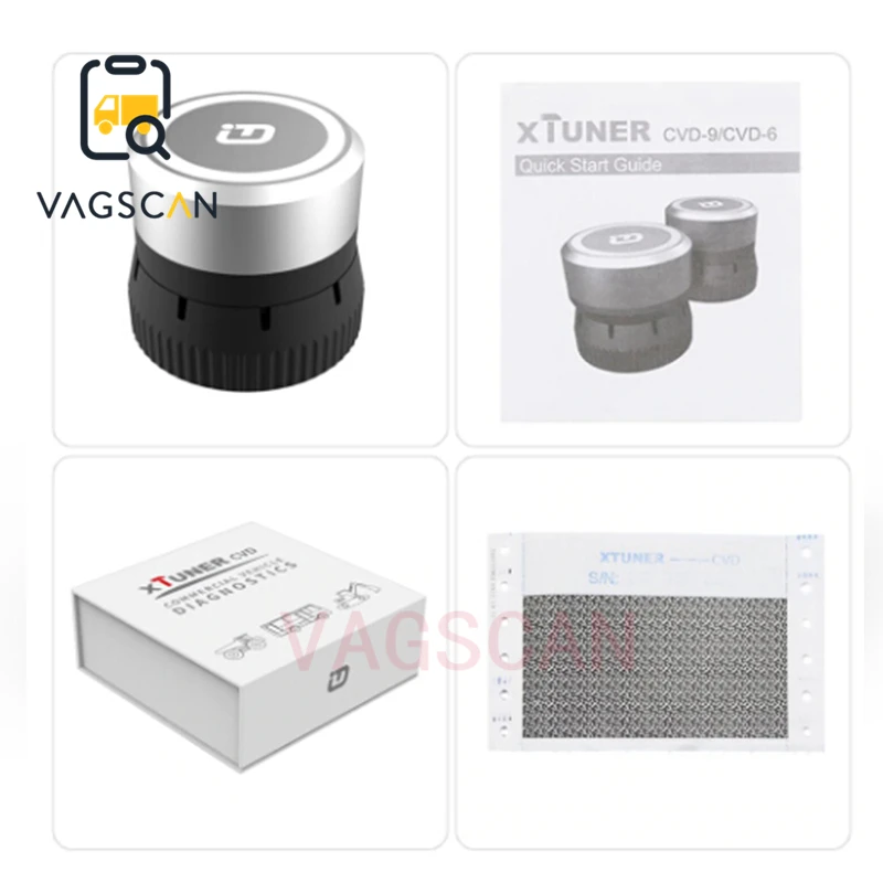 XTUNER CVD-9 V4.0 Bluetooth диагностический адаптер для Android коммерческих транспортных средств Автомобильный сканер
