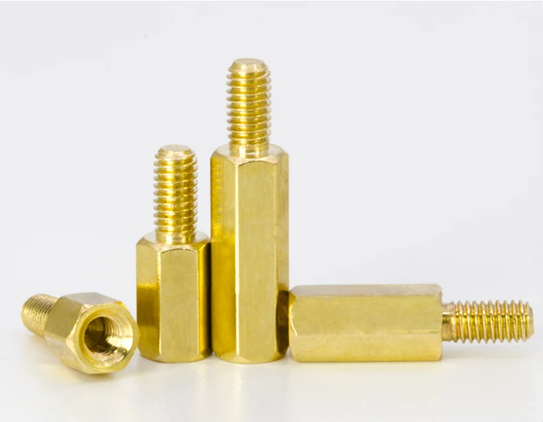 4 шт. медные винты с изоляционной колонной M5 проходной винт шестигранный