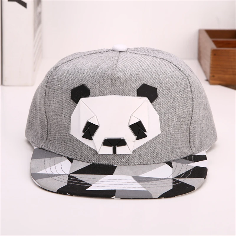 Повседневное быстросохнущая Snapback личность хип-хоп тенденции с рисунком панды