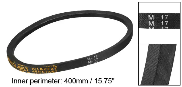 Uxcell M16-M39 11 размеров 10x6 мм Резиновый трансмиссионный ремень стиральная машина привод V Ремень Замена Внутренний Обхват 503 мм 400 мм 388 мм