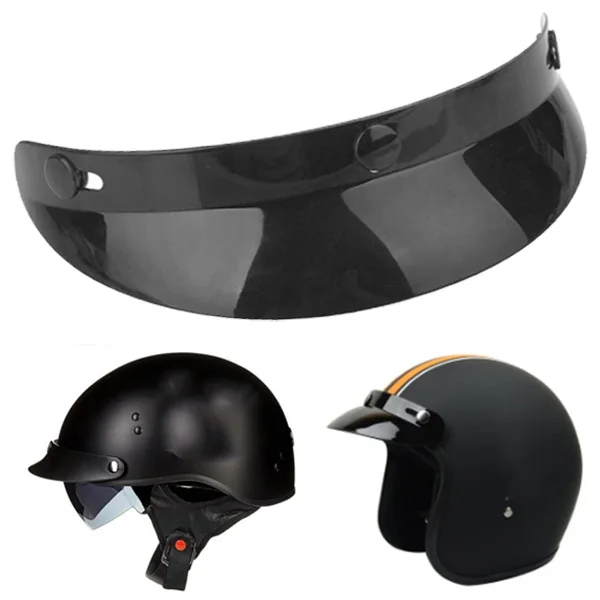 Шлем для велоспорта Vehemo с 3 кнопками козырек черный|visor shield|helmet peakshield visor |
