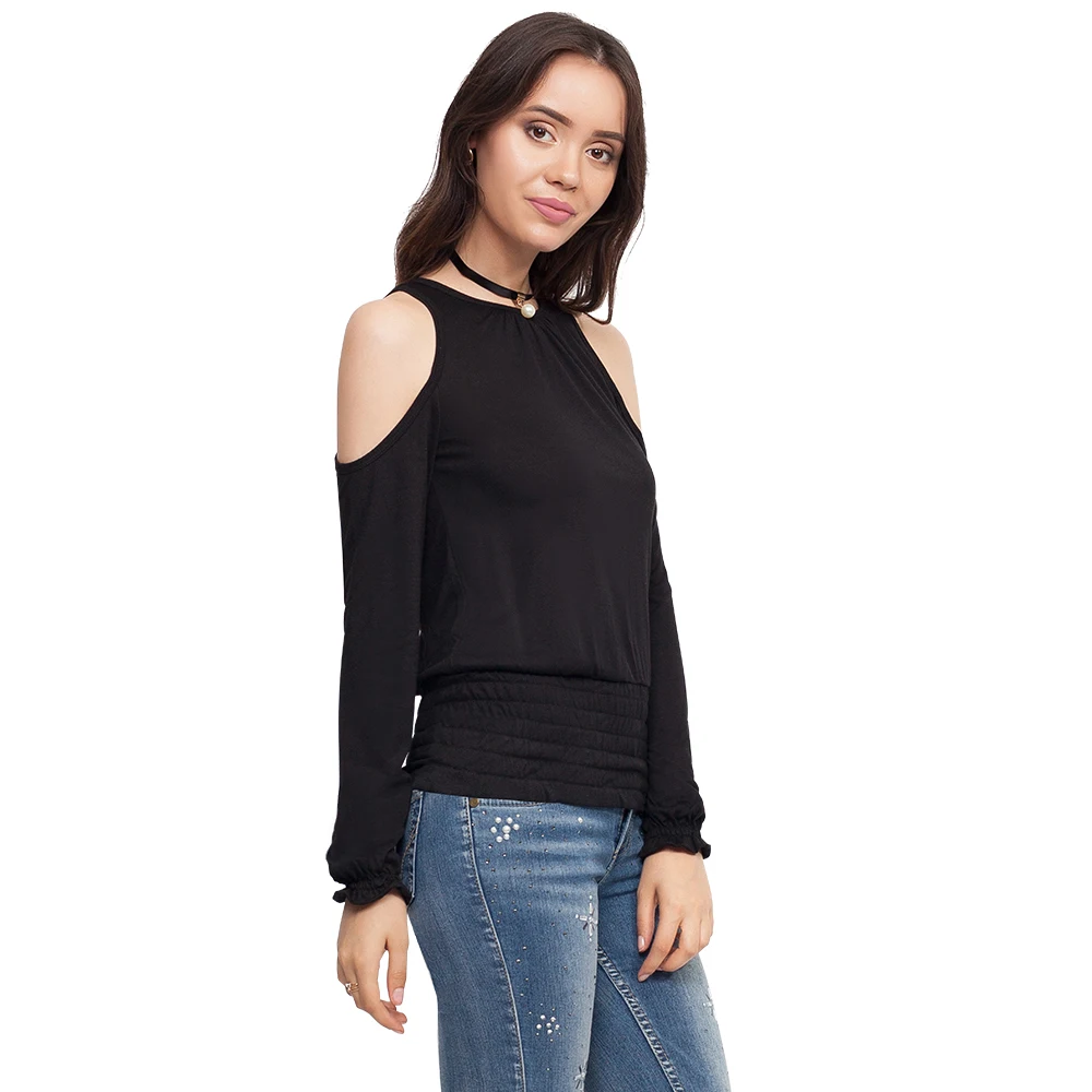 Блуза с открытыми плечами Gloria jeans женская GTS012244|blouse blouse|blouses for womenblouses & shirts |