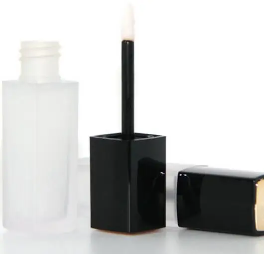 

5ml Matt Clear Lip Gloss Tube,Empty Lipstick Packaging Bottle,Square Shape Lip Blam Tube, Cosmetic Container 598#