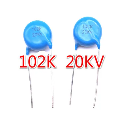 20 шт. 30 102K 20KV 1000PF / 1NF 20000V 102 | Электроника