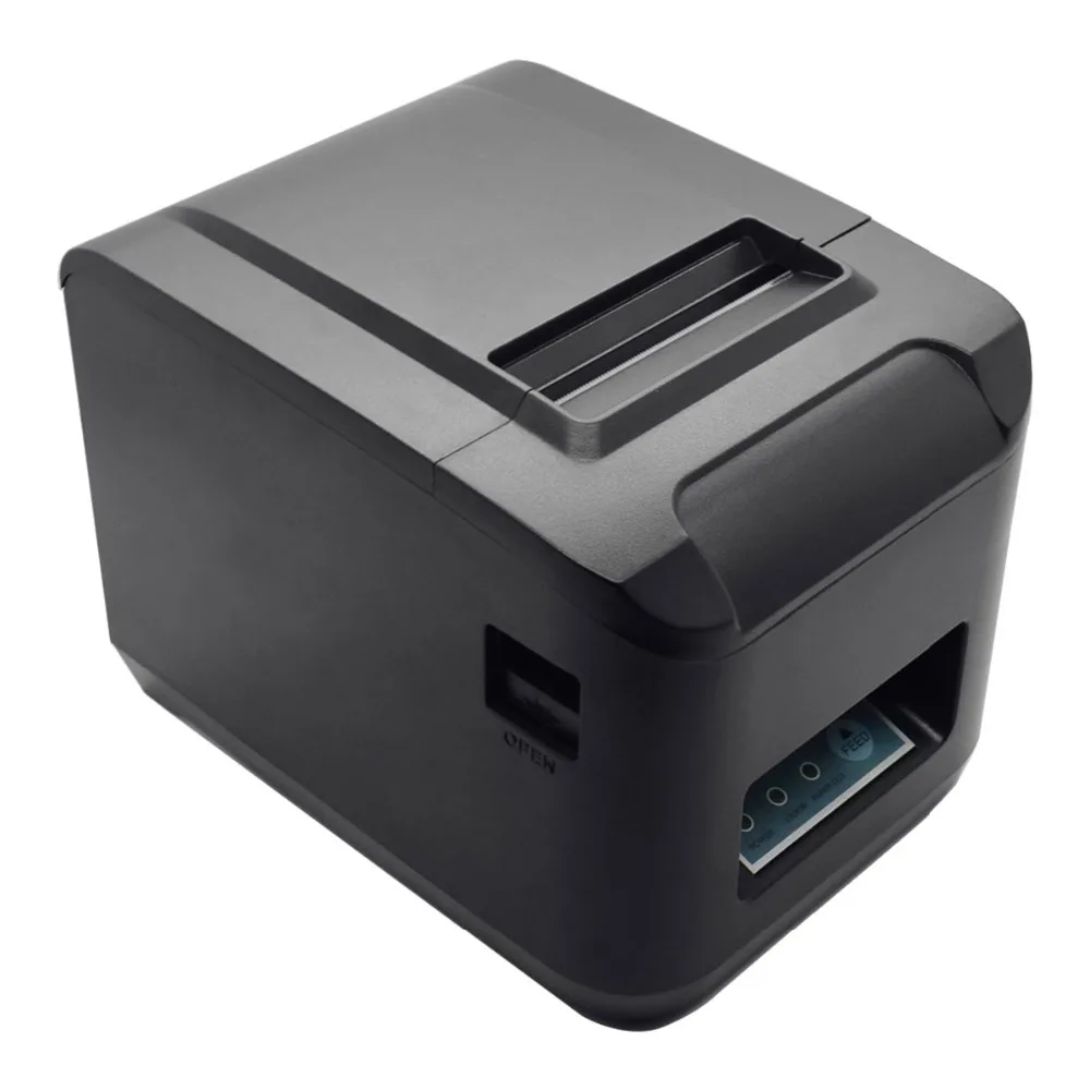 80 мм 260 мм/сек POS Термальность чековый принтер USB/Ethernet/Serial автоматический резак
