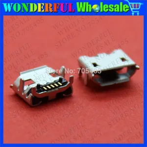 20 шт.лот 4 фута DIP 5P SMD микро USB разъем V8 порт зарядки гнездо микро USB разъем большой гудок