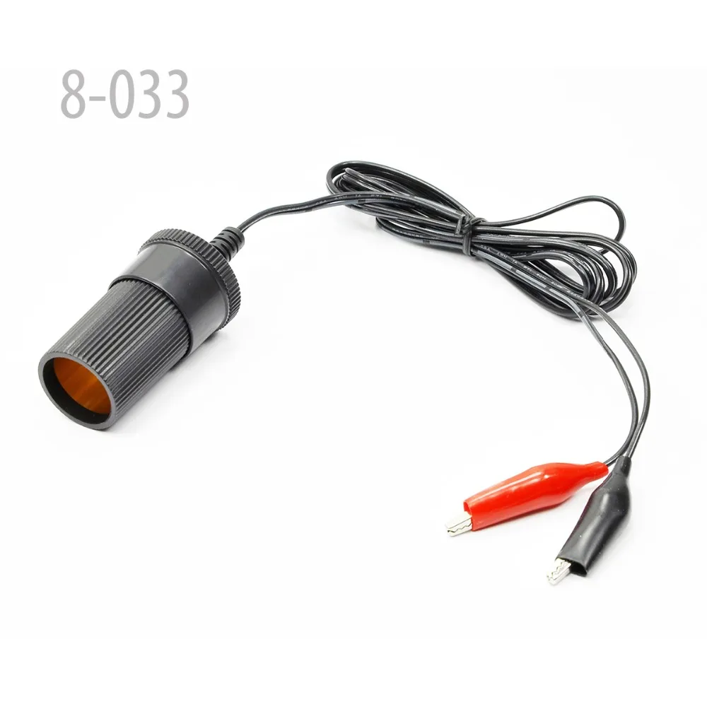 8-033 Автомобильная розетка с двумя зажимами 24AWG 1 5 м | Мобильные телефоны и
