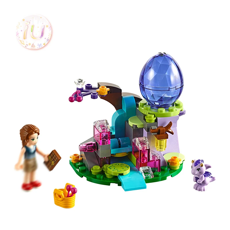 Legoings эльфы Бела 10499 Эмили Джонс и ребенок ветер Дракон строительные блоки игрушки
