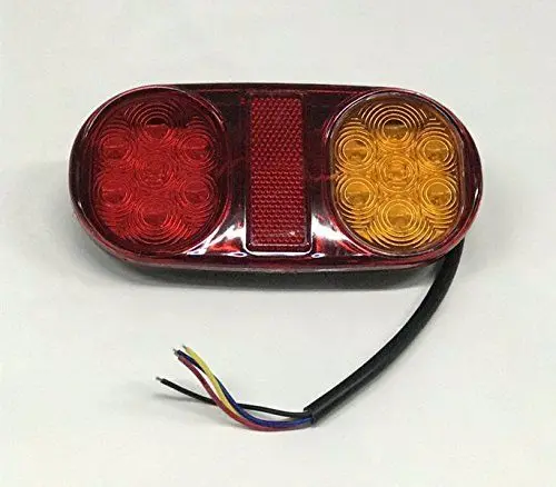 Фонари задние погружные KEYECU для грузовиков лодок 14 светодиодов IP65 12 В|Корпус| |