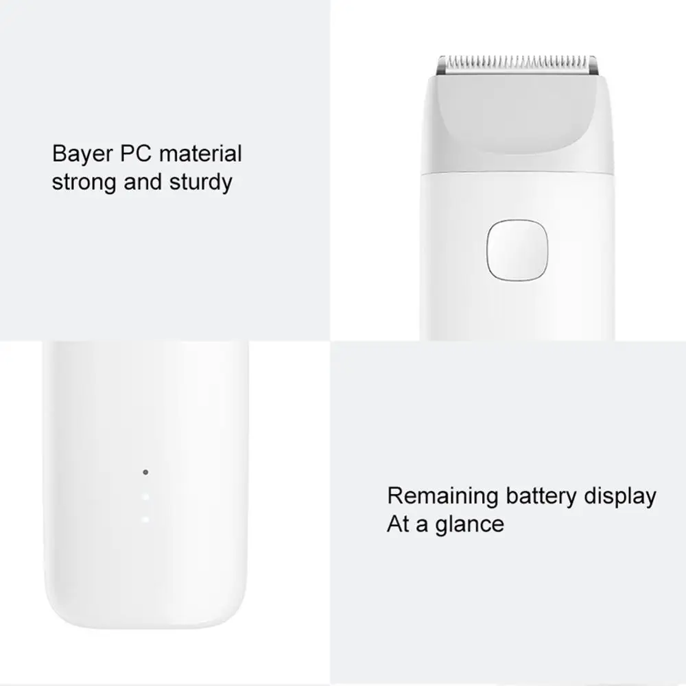 Xiaomi MiTu Детский Электрический триммер для стрижки волос Mijia Micro USB Перезаряжаемый триммер для стрижки волос Бритва Парикмахерская от Youpin