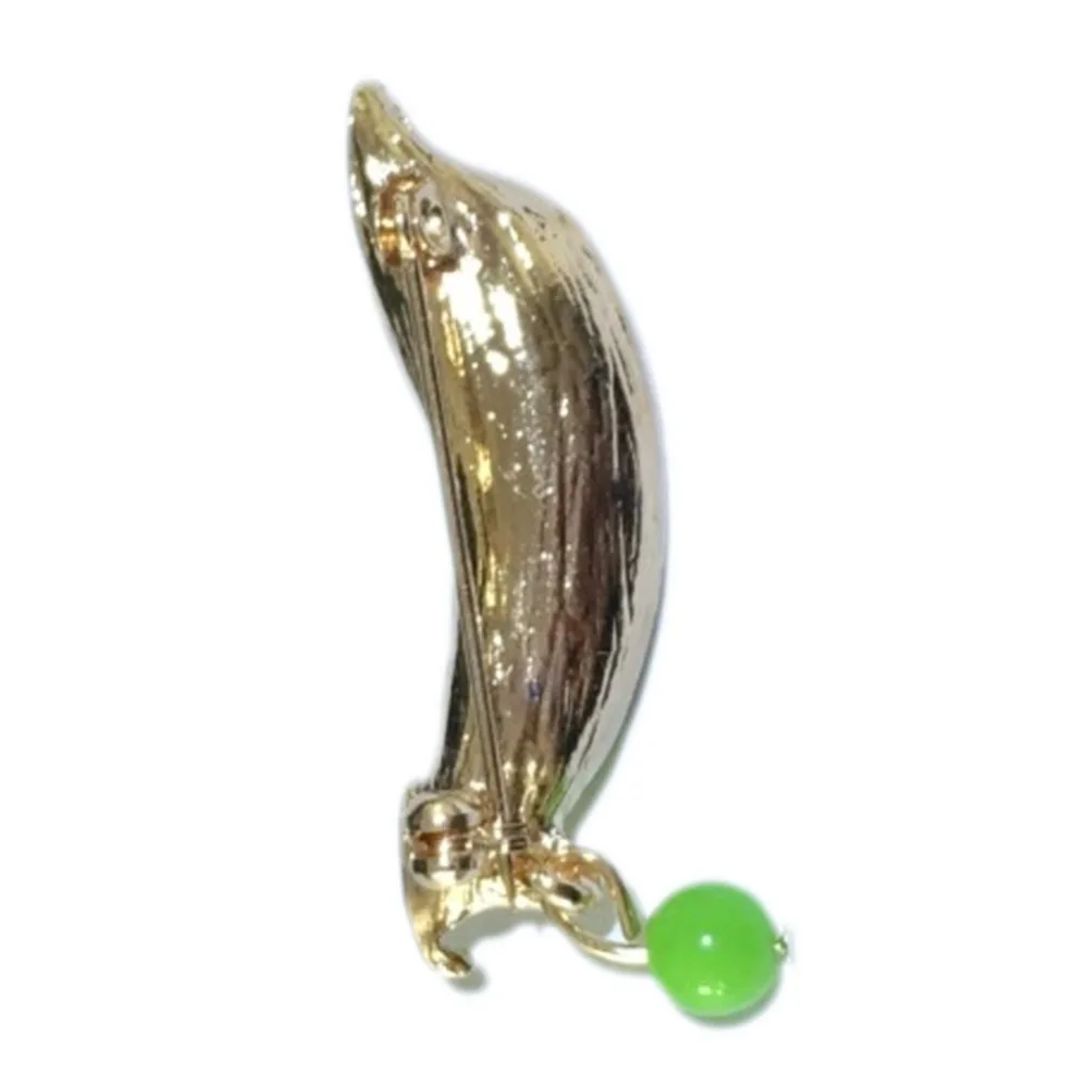 2017 модный аксессуар милый зеленый горошек в японском стиле брошь на воротник