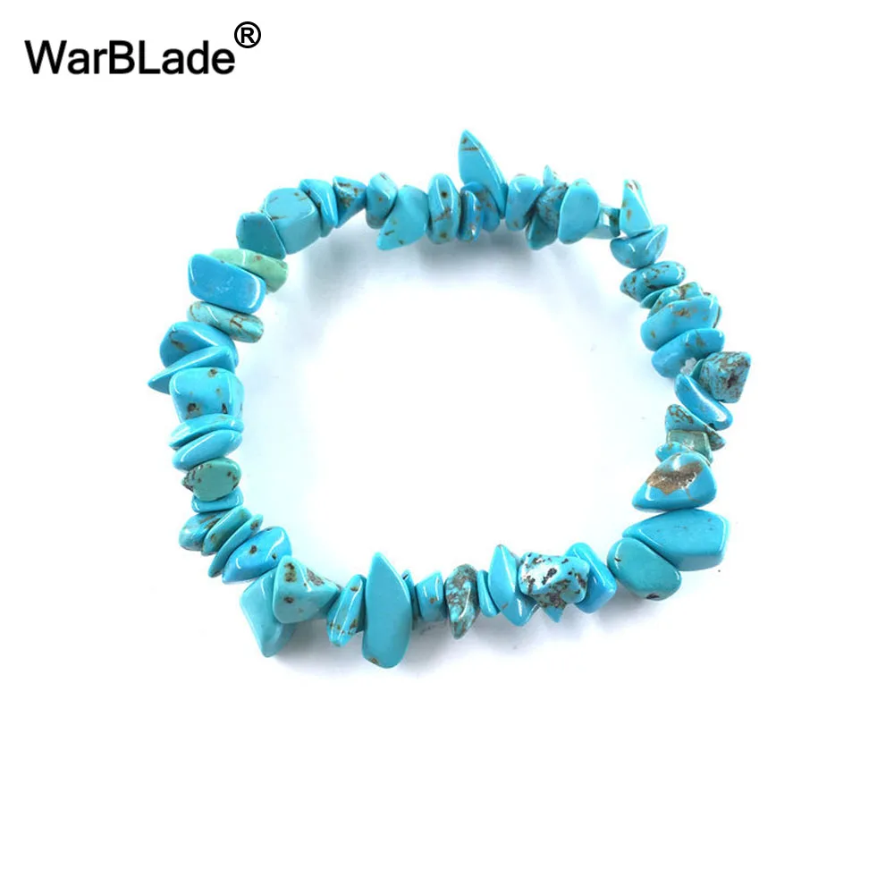 WarBLade 10 шт. натуральный браслет с драгоценным камнем стрейч чип бусины самородки гранат кристалл черный оникс Amazon браслет браслеты для женщин