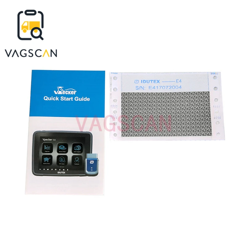 Vpecker E4 OBD2 Wifi/Bluetooth OBD 2 Автомобильный сканер+ 8 дюймов Android Vpecker планшет диагностические инструменты