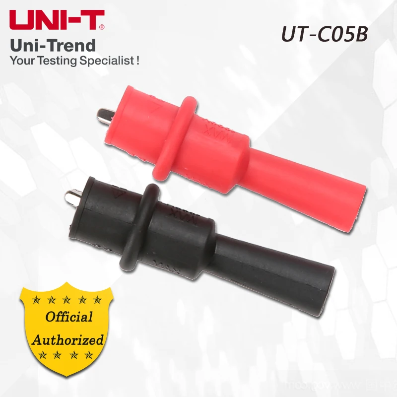 UNI T UT C05B через отверстие крокодил клип (с протектором) Для UT81B UT81C|Детали и
