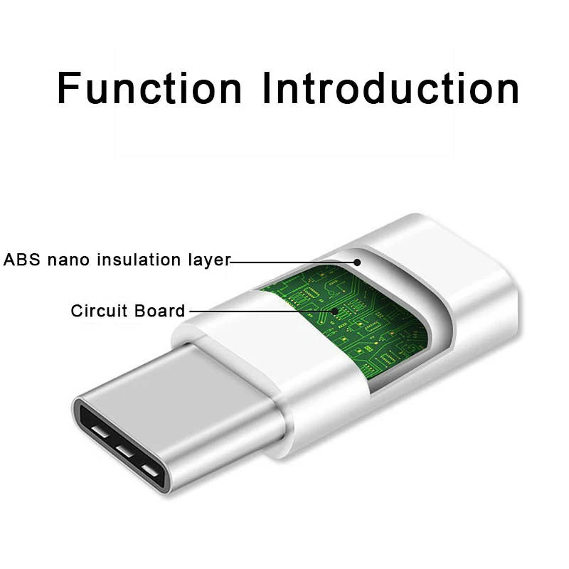 Переходник с Mini Type C на Micro USB для телефона Android|Переходники и адаптеры| |