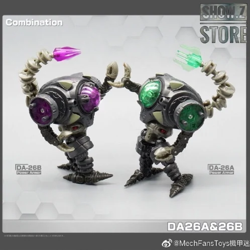 [Show. Z Store] MechFansToys MFT мех вентиляторы игрушки силовой костюм DA 26A DA26A и 26B DA26B набор из 2