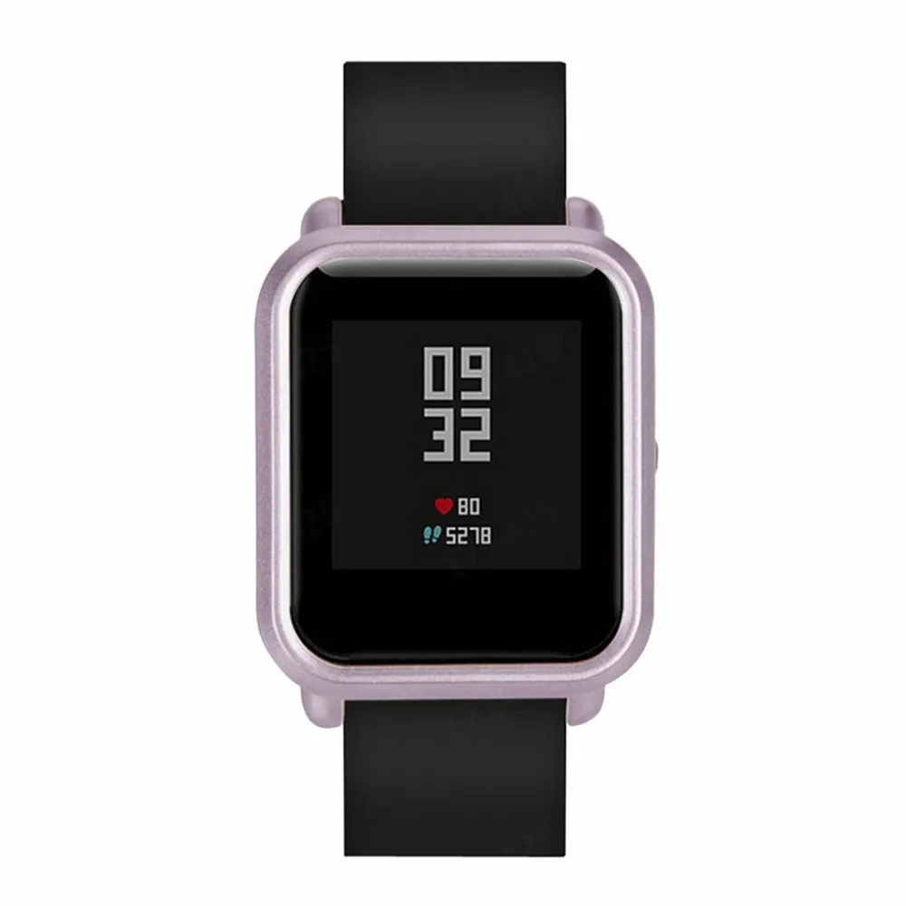 Цветной чехол из поликарбоната защитный чехол для Xiaomi Huami Amazfit Bip Молодежный протектор для часов защитный