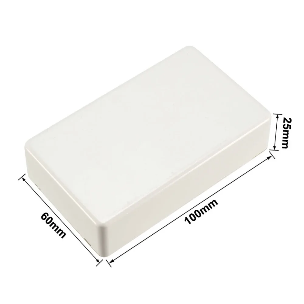 Uxcell 61x36x25 мм/100x60x25 мм размер электронный ABS пластик DIY Распределительная коробка корпус Чехол Белый для измерительного устройства 1 шт