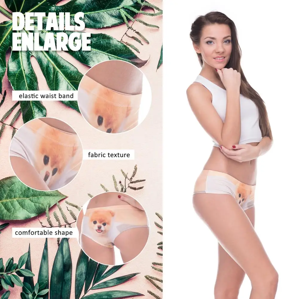 LEIMOLIS единорог мультфильм животных Забавный принт сексуальные горячие трусики