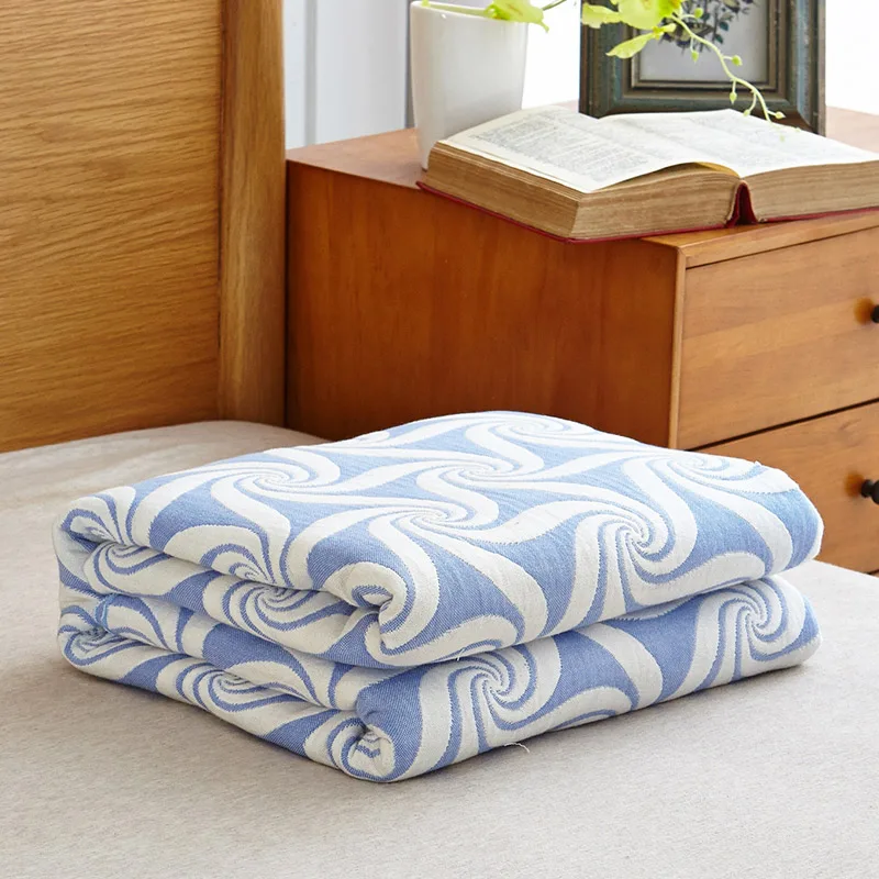 Homesoft постельного белья 100% хлопок три слоя марли теплые мягкие Махровое