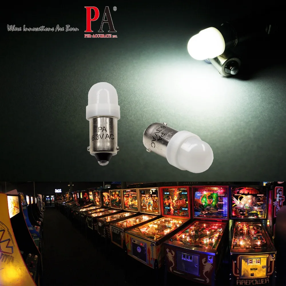 PA светодиодный 50 шт. x #1893 #44 #47 #1847 BA9S 2SMD 2835 Светодиодный светильник для приборной