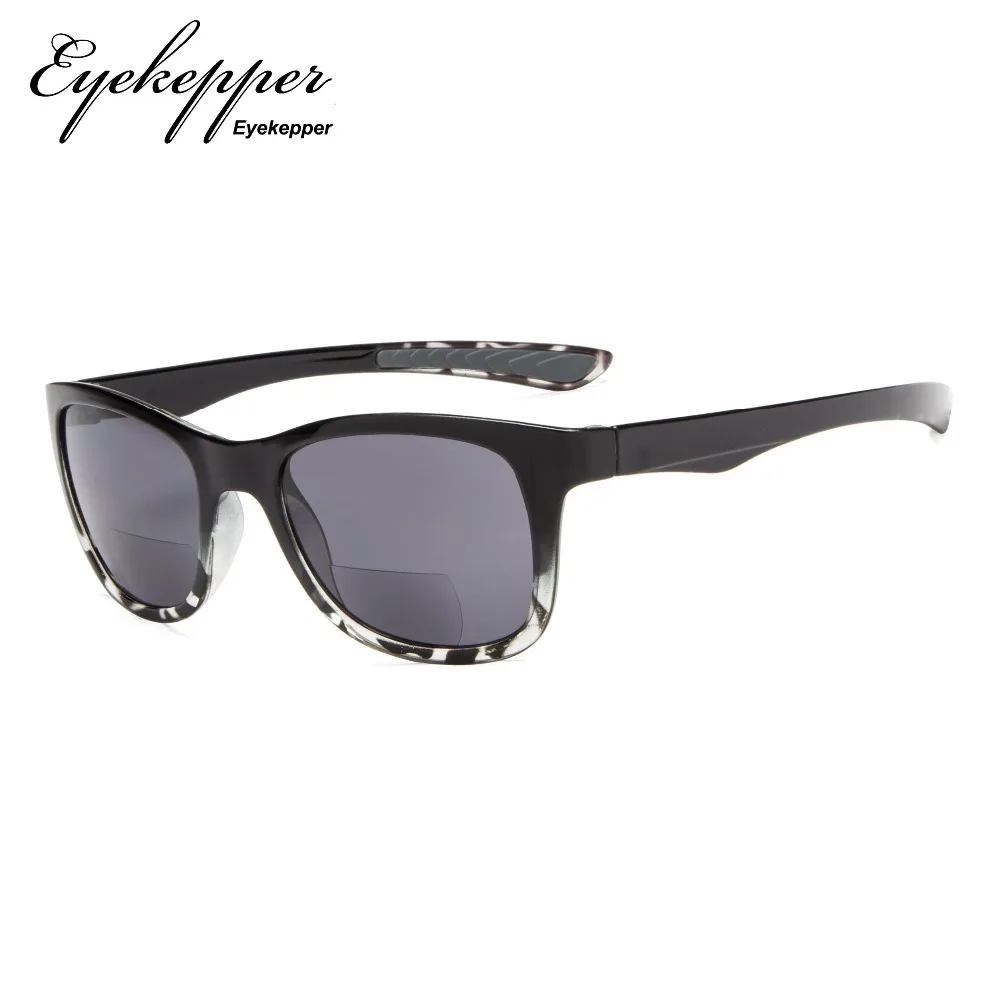 S043 Bifocal Eyekepper классический 80 х годов Винтаж двухфокусные солнцезащитные очки для