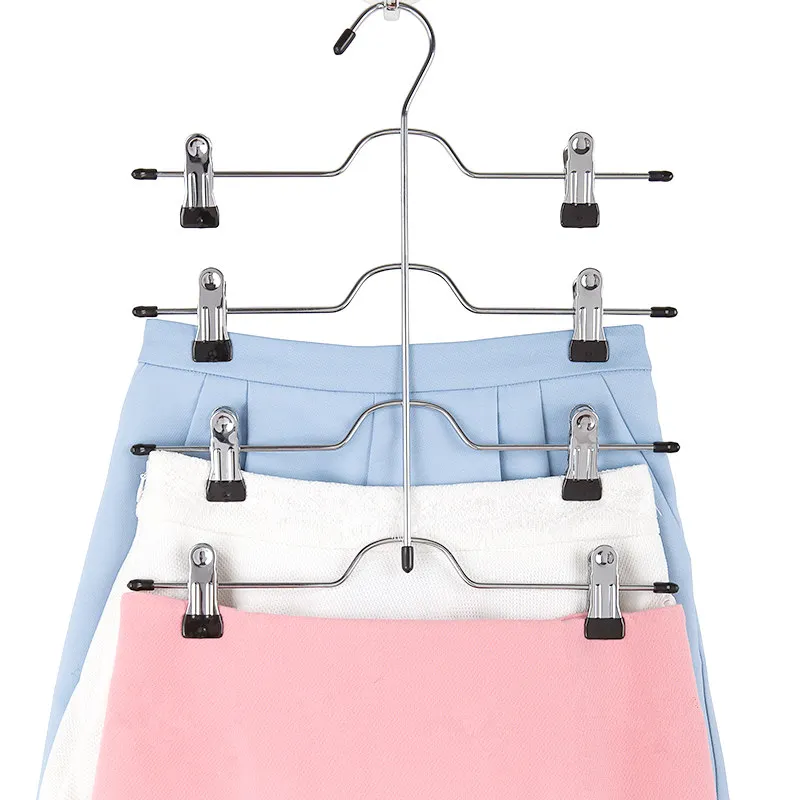 Hanger Drying Rack 8 Clips Wardrobe Space Saving Storage Organizer