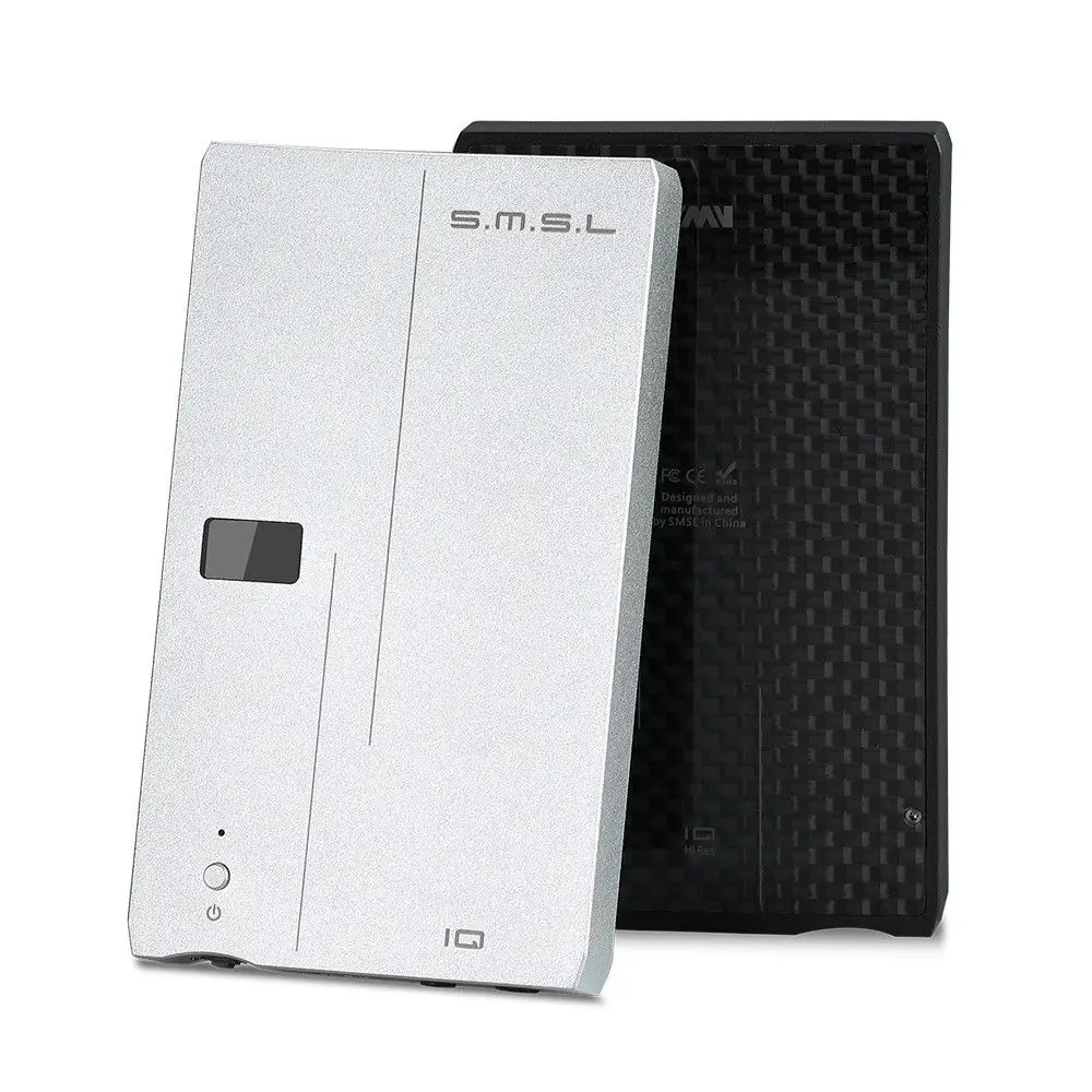 Портативный усилитель для наушников SMSL IQ 32 бит/768 кГц DSD512|Усилители наушников| |