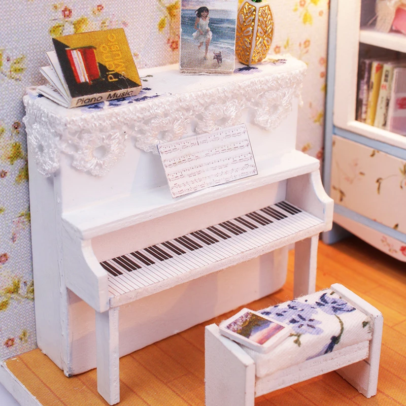 Дети DIY миниатюрюры для кукольного домика Casa miniatura de munecas Oyuncak игрушки детей Boneca Domek