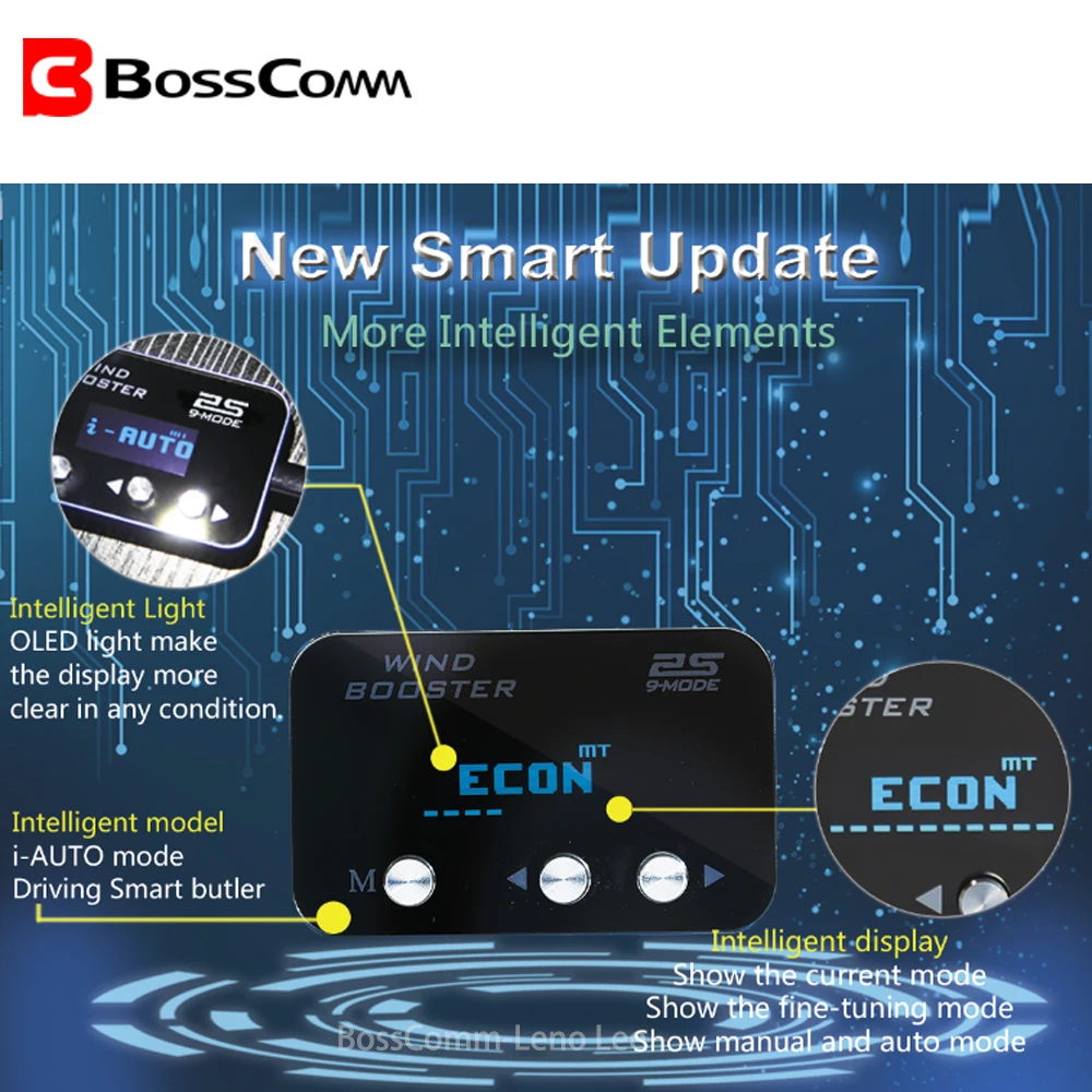 Регулятор отклика дроссельной заслонки для электромобиля Commander 2011 ~ 2018 Ford F150 F250