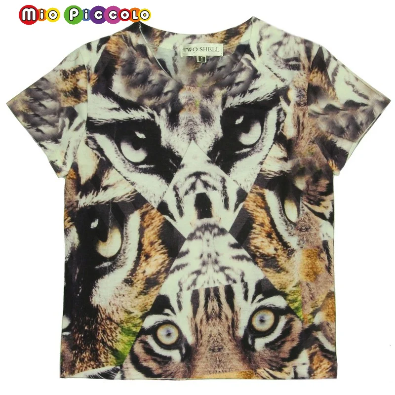 Яркая футболка для мальчика wild Cat | Детская одежда и обувь