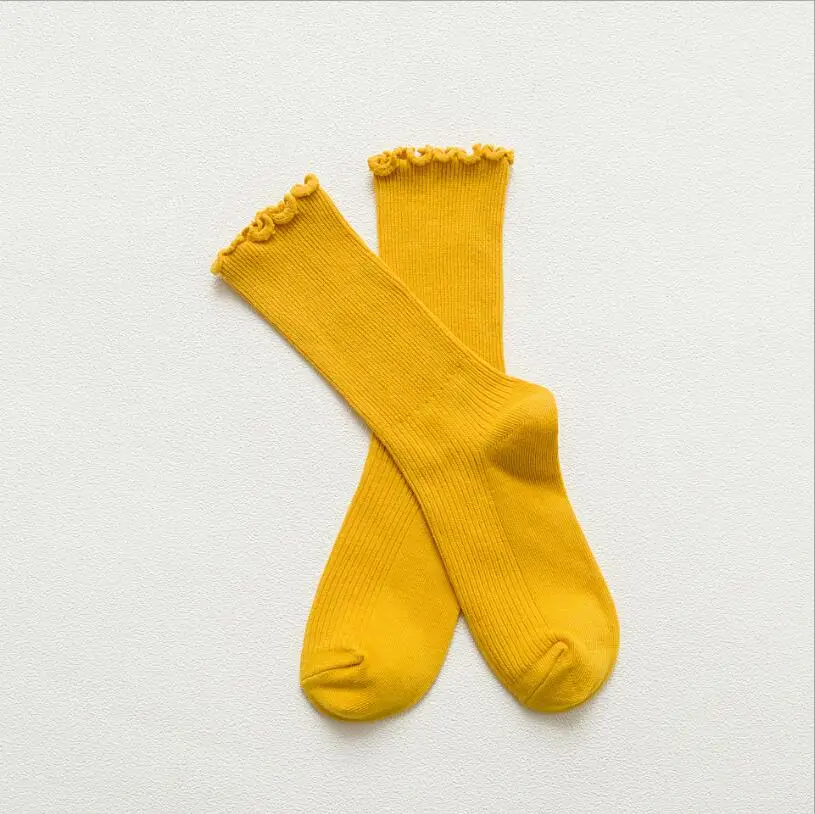 2018 New Sock Hemming Heap Socks Cotton Candy Color Casual Women 10 Colors Sweat-Absorbent Deodorant Breathable | Женская одежда
