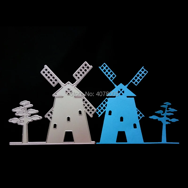 2018 METAL CUTTING DIES die cut windmill DIY Scrapbooking card pinwheel fan party decorative embossing folder stencils template | Дом и сад
