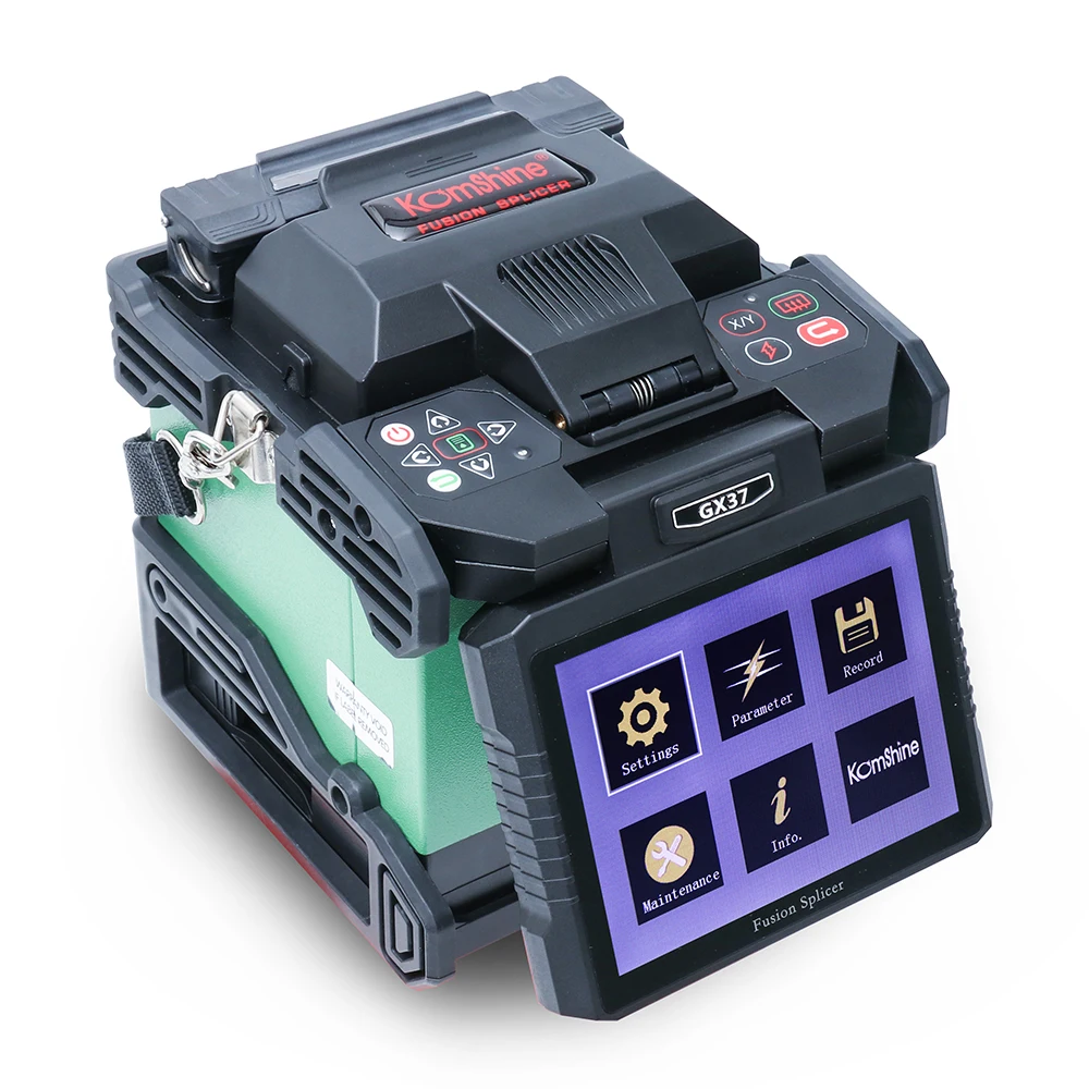 Машина для сращивания волокна GX37 FTTx Fusion splicer SM &amp MM 10 язык с оптическим волоконным