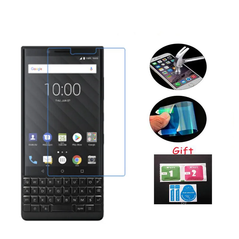 3X для BlackBerry KEY2 LE стеклянная Защитная пленка для экрана нано мягкая закаленная Взрывозащищенная прозрачная защитная пленка для BB KEY2 LE