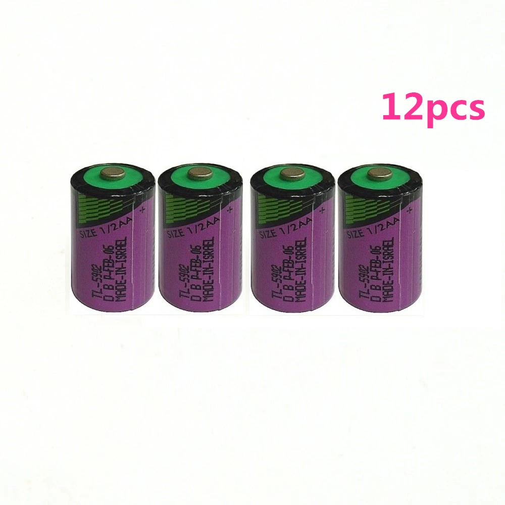 12pcs/lot New high quality TL-5902 1 / 2AA ER14250 SL350 3.6V 1/2 AA PLC lithium battery | Электроника