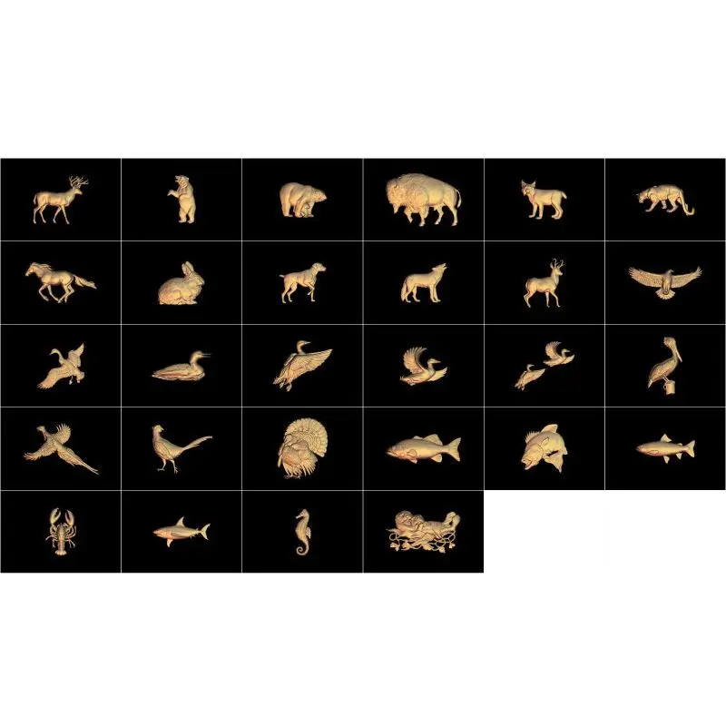 3D models STL Animals | Инструменты