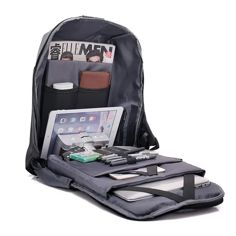 

Multifunctional USB Charge Anti Theft Backpack Men 15inch Laptop Backpacks Fashion Travel School Bags Bagpack sac dos mochila
