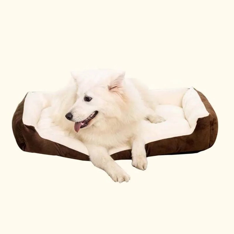 KIMHOME PET Симпатичные кровати собаки для больших собак все сезоны хлопок Pet Bed