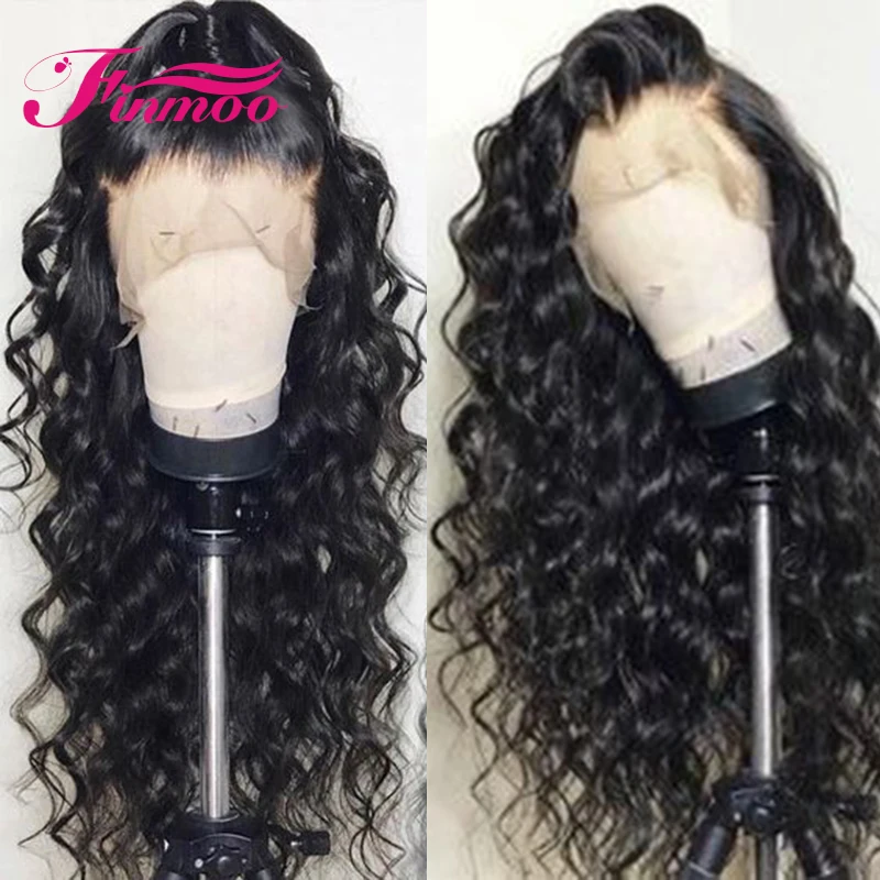 4*4 шелковая основа 13X4 кружевные фронтальные человеческие волосы парики из