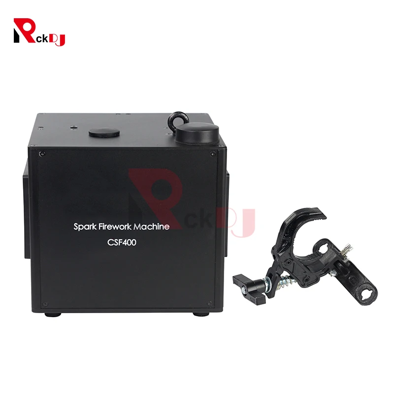 2шт с Flightcase и 10 мешков порошок 400 Вт Fall Spark фейерверк машина для свадьбы DMX